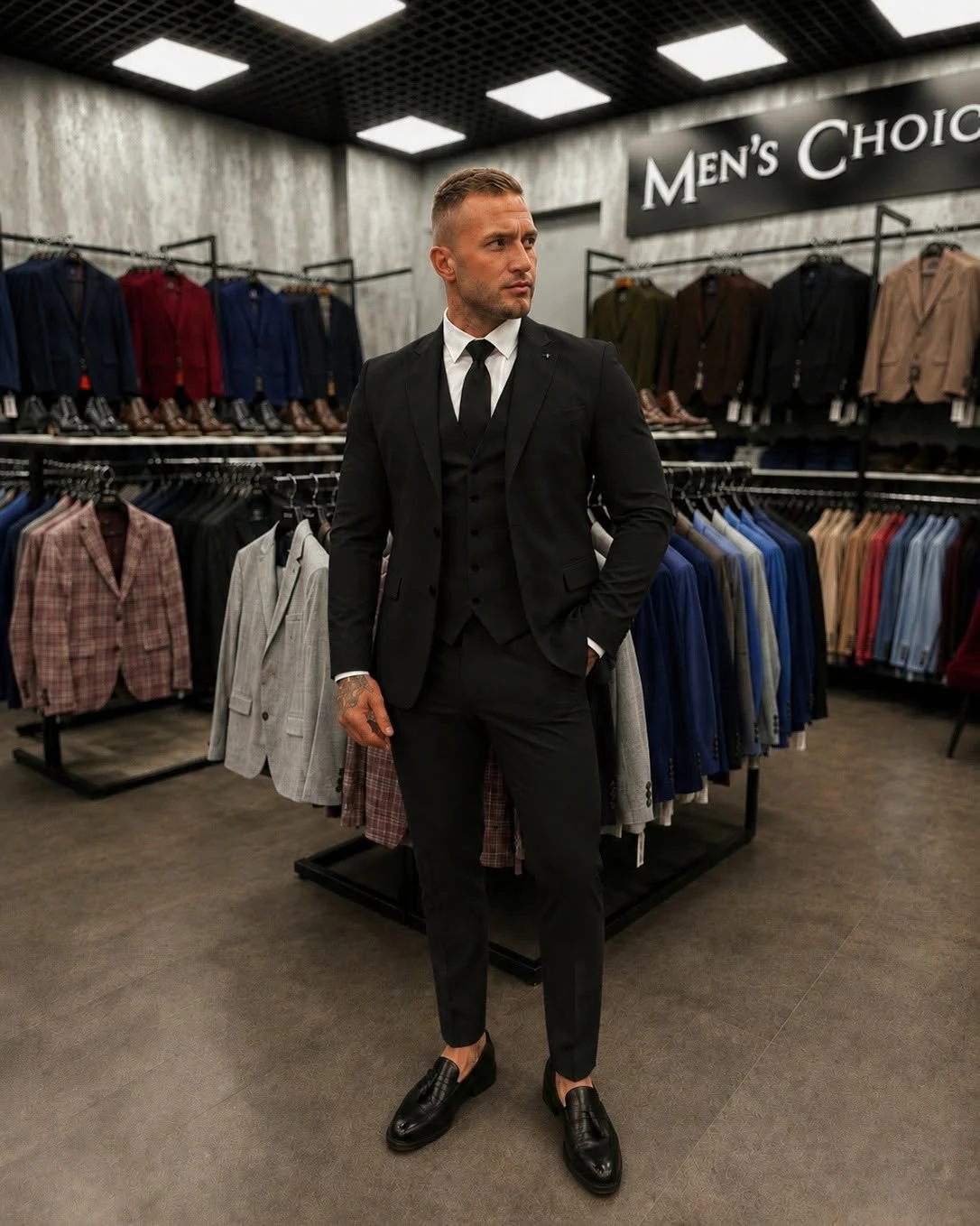 Men’s Choice kostiumo derinys 1